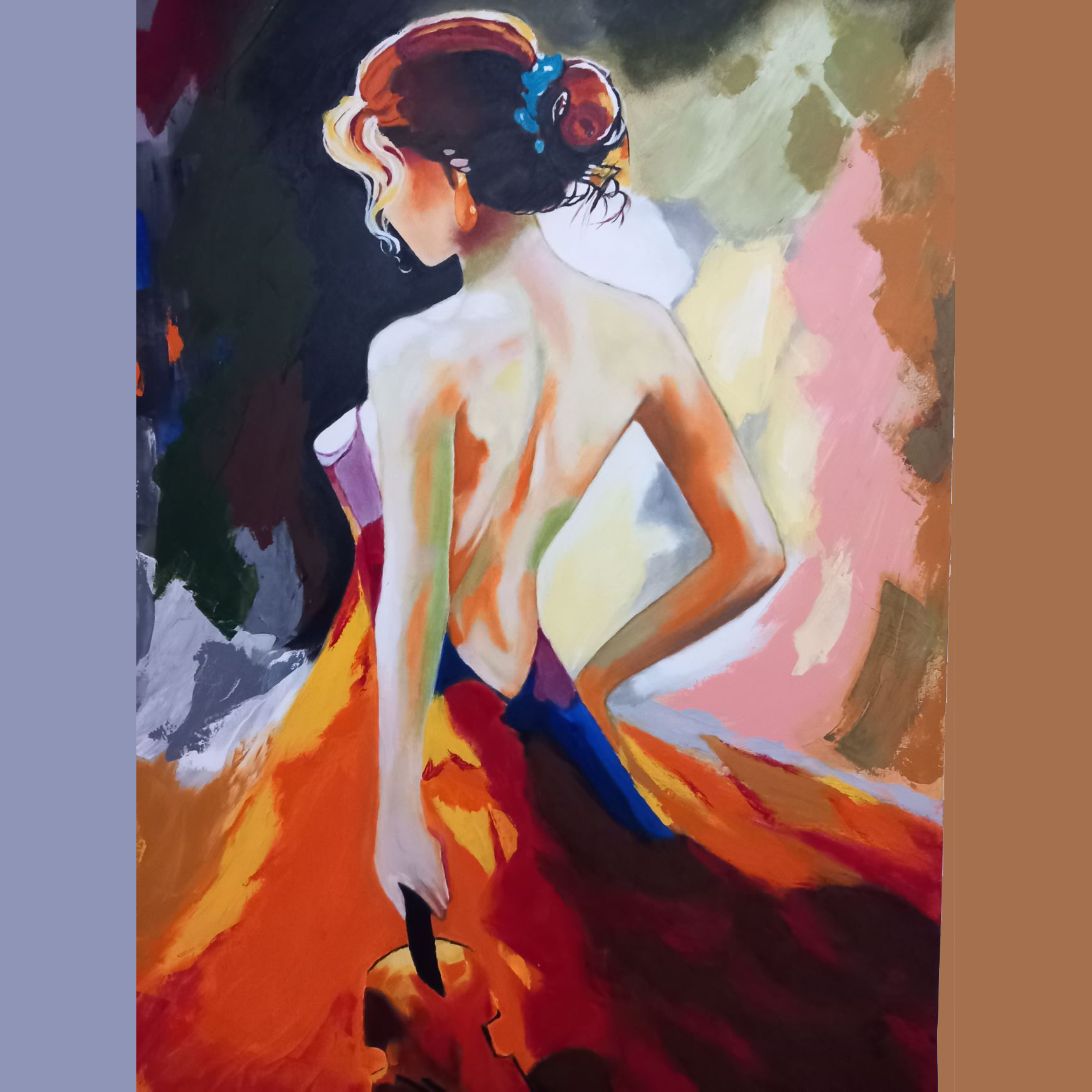 تابلو نقاشی رنگ روغن 